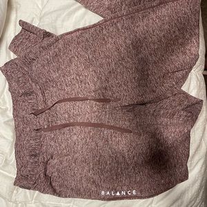 Balance Athletica Heathered Pink Joggers